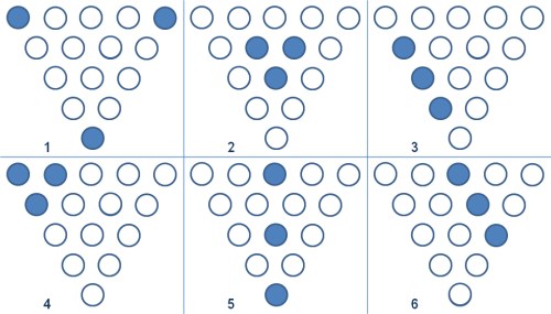 Peg Problem - 11-move games