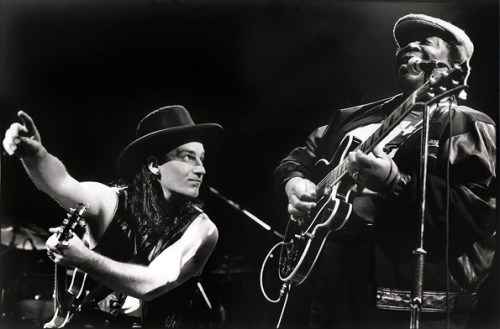 U2's Bono and B.B. King
