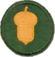 The Golden Acorn patch from Pfc Proctor's uniform