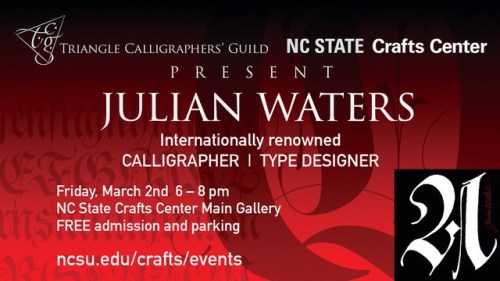 Julian Waters postcard